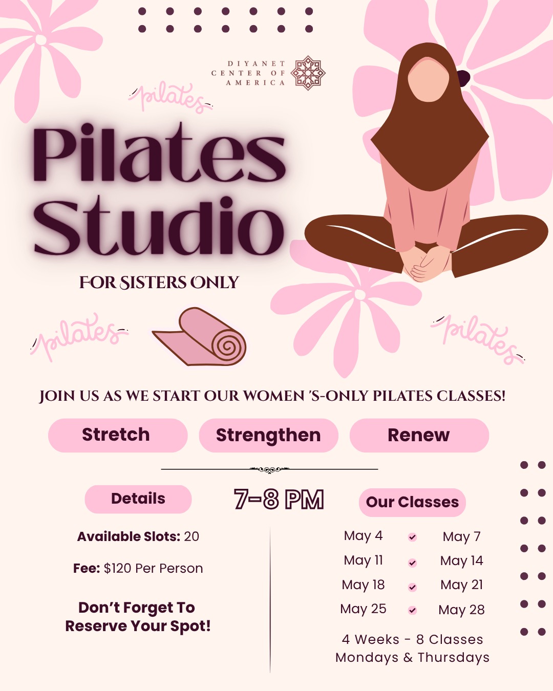 Pilates Studio For Sisters Only