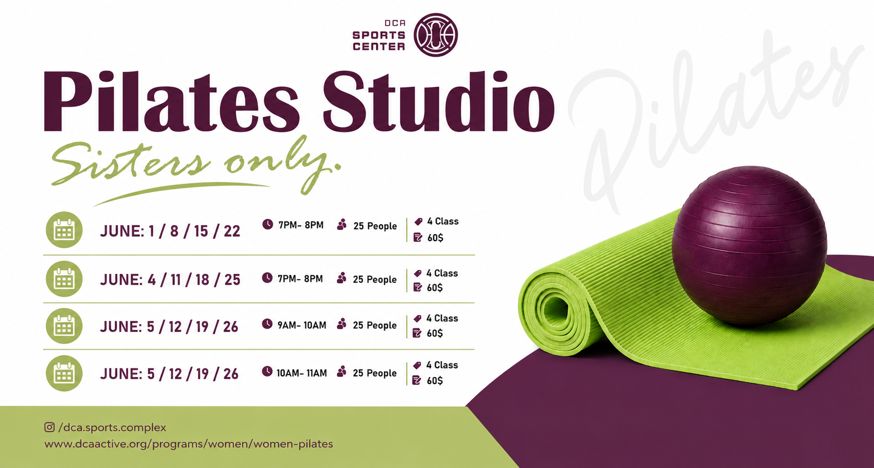 Sisters Only Pilates Studio