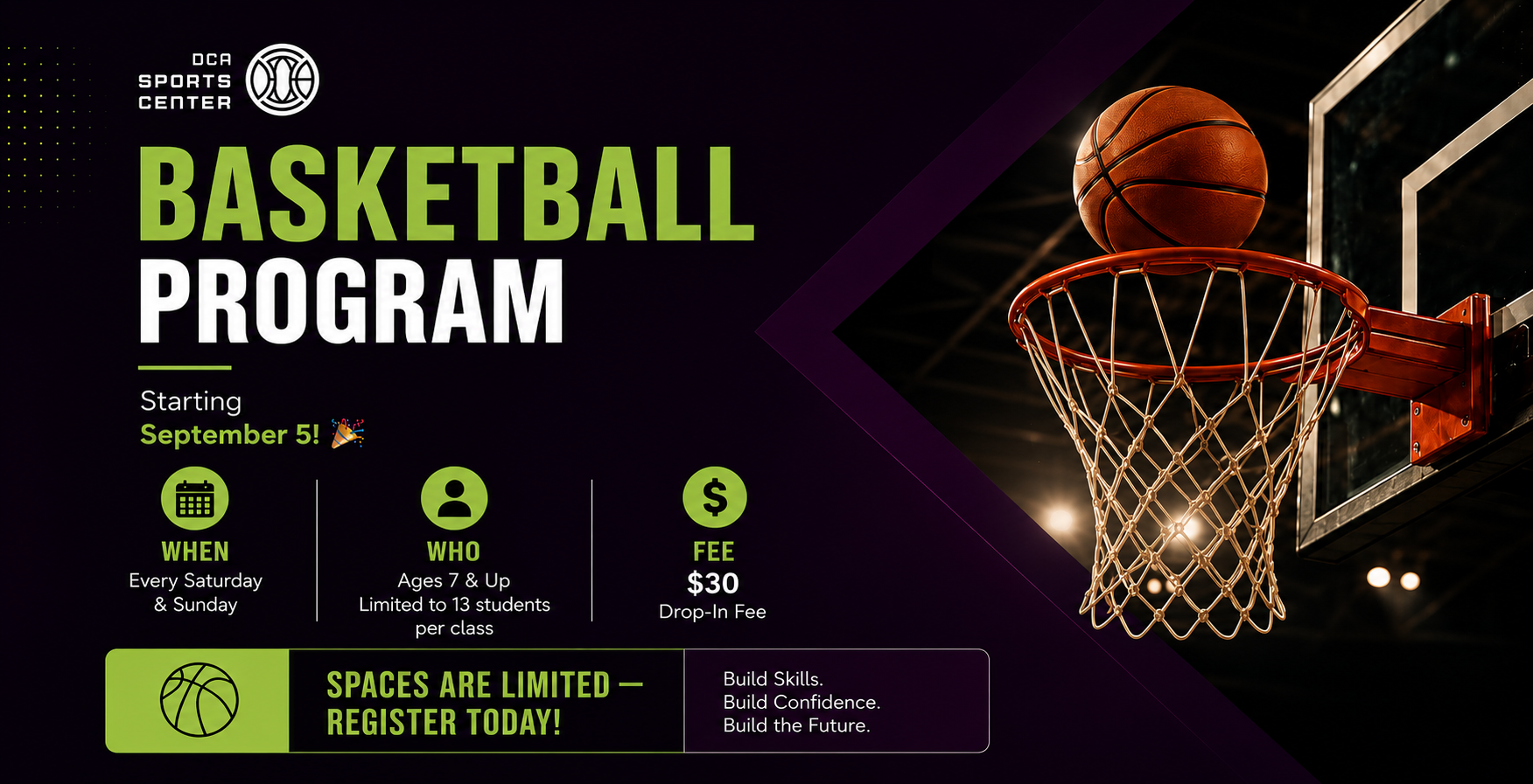 Monthly Basketball Program
