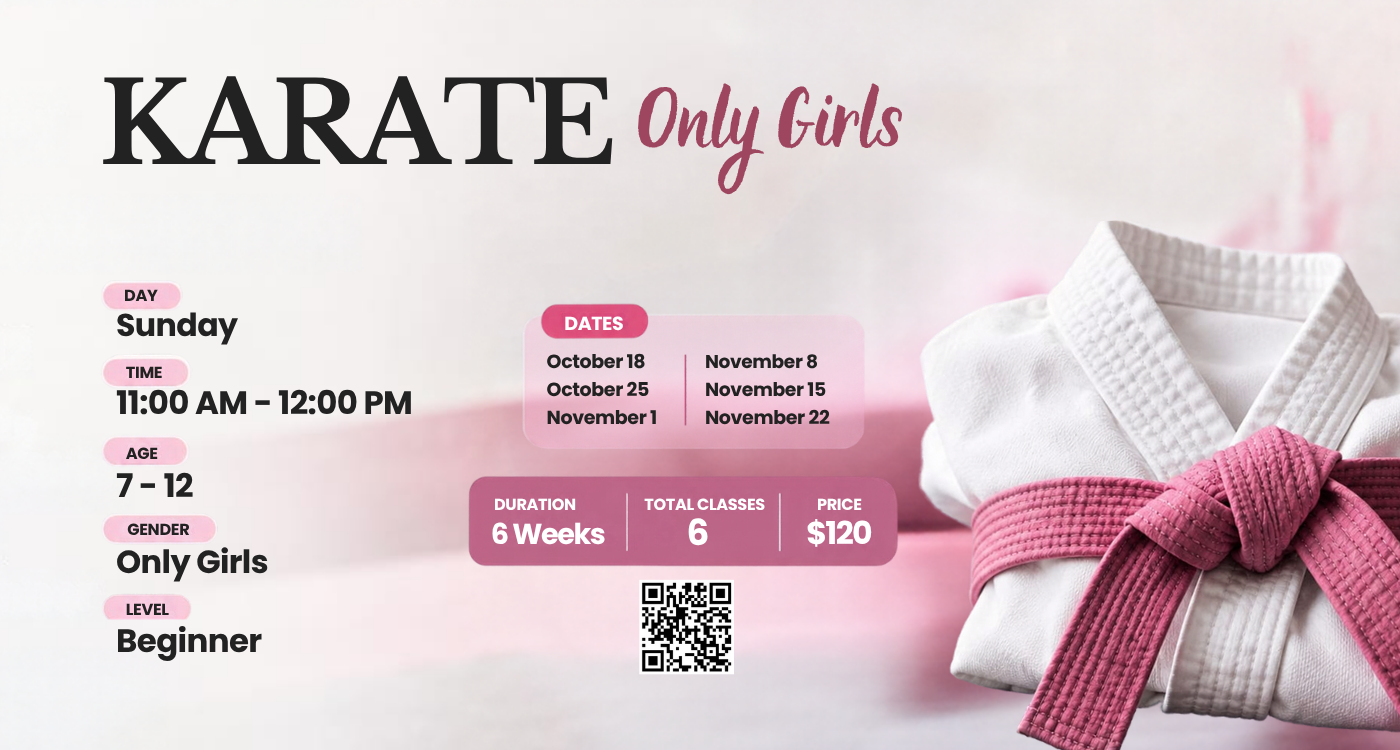 Karate Program flyer